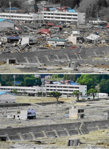 Japan Rebuilding Progress