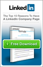 The top 10 reasons to have a LinkedIn Company Page