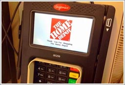 home depot credit card swipe