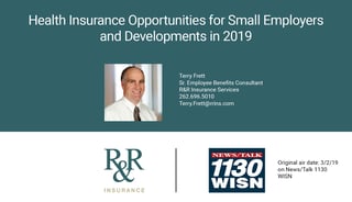 Health Insurance Opportunities for Small Employers