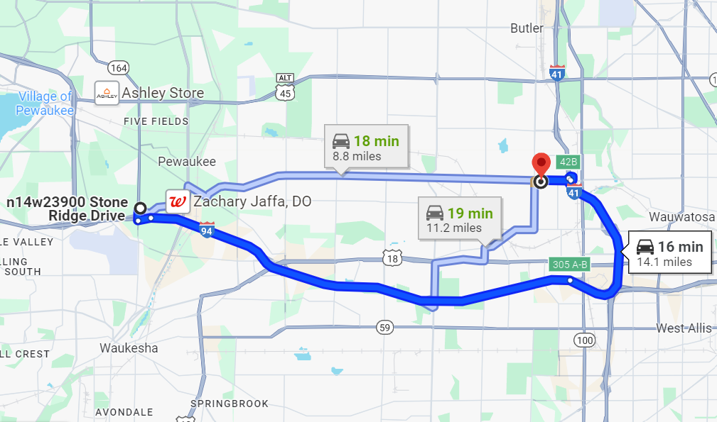 WSD Map