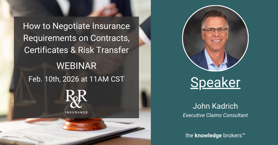 2Negotiating Insurance Requirements on Contracts & Certifications  Risk Management (1)