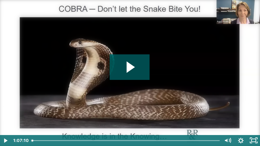 COBRA Webinar